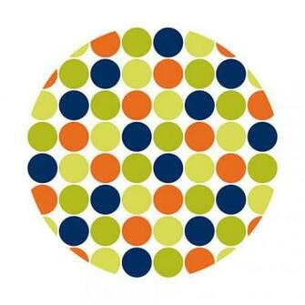 Wall Pops Lots Of Dots Blue Circles Wpd90239 All Walls Wallpaper