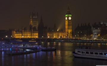 Big Ben At Night Ultra HD Desktop Background Wallpaper For 4k UHD