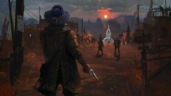 Red Dead Redemption Rdr2 Video Game Art Wallpaper Desktop