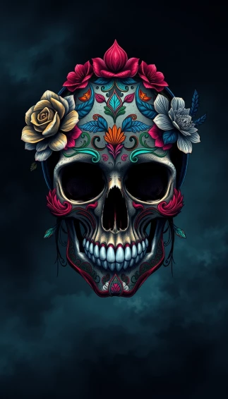 Skull Wallpaper For Mobile