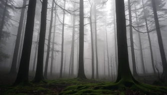Foggy Forest Wallpaper
