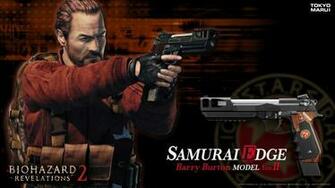Revelations Wallpaper Se Barry Burton Model Ii Toute L