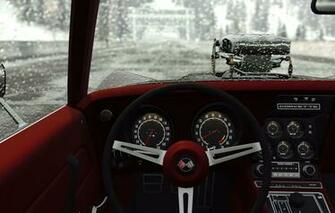 Wallpaper Car Corvette Game Muscle Old Estrada Chuva