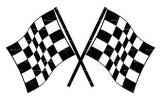 Checkered Flags Vector Illustrations Of Ready To