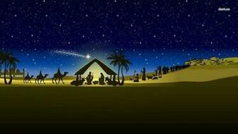 Christmas Nativity Wallpaper