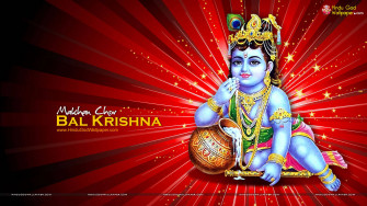Little Krishna Wallpaper