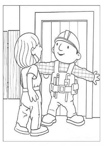 Bob The Builder Coloring S For Kids