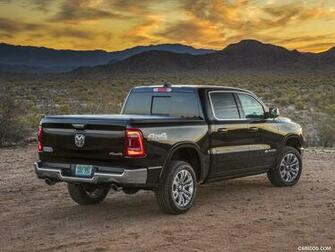 Ram Laramie Longhorn Edition Rear Three Quarter HD