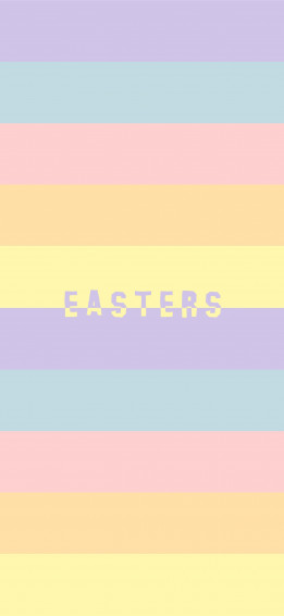 Pastel Easter Top Background A iPhone