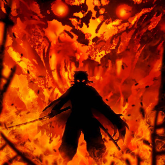 Anime Fire Wallpaper