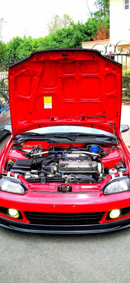 Honda Civic Eg Hatch iPhone Wallpaper