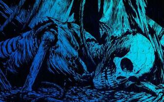 Dark Skull Evil Horror Skulls Art Artwork Skeleton D