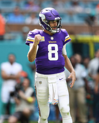 Kirk Cousins Four In A Row Skol