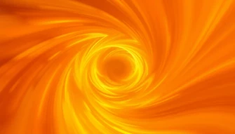 Orange Vortex Wallpaper