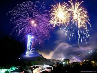 New Year Fireworks Wallpaper