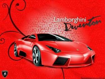 Red Lamborghini Reventon Wallpaper