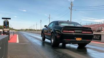 See How Fast A Hellephant Swapped Demon Can Tackle The Mile