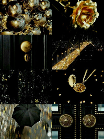 Black And Gold Aesthetic Wallpaper