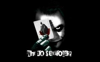Joker Why So Serious Wallpaper The