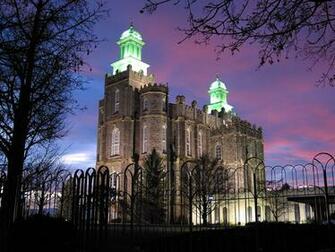 Logan Utah Lds Mormon Temple Photograph
