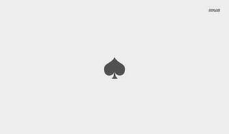 Spades Wallpaper Minimalistic