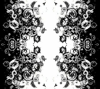 Black And White Design Wallpaper HD Lovely