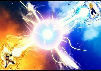 Fuentes De Informaci N Goku Vs Vegeta Wallpaper