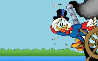 Ducktales Scrooge Makdak Mcduck Water Steering