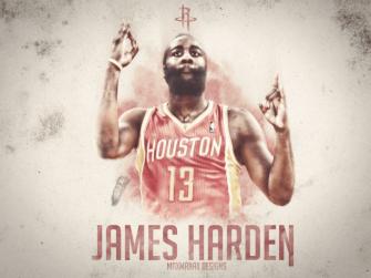 Houston Rockets James Harden Player HD Wallpaper Background