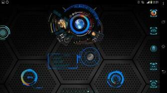 Iron Man Jarvis Wallpaper Android Interface