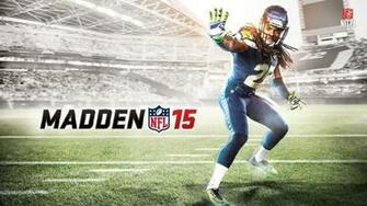 Richard Sherman Seattle Seahawks Madden Nfl Game Cover Wallpaper