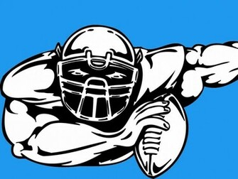 Nfl Football Players Wallpaper American Player Illustration