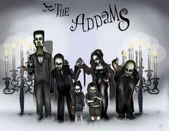 The Addams Family By Artspanstime