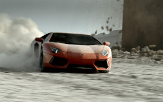 Vehicles Lamborghini Aventador HD Wallpaper