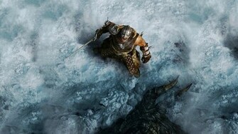 Wallpaper Scrolls Skyrim Elder Awesome Collection