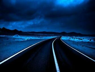 Clouds Landscapes Desert Storm Roads Wallpaper
