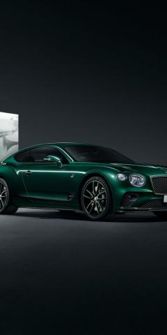 Green Bentley Continental Gt Number Edition Portrait