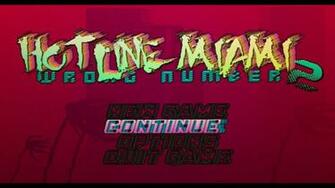 Hotline Miami Wrong Number Re Screenshot Wallpaper Title Screen