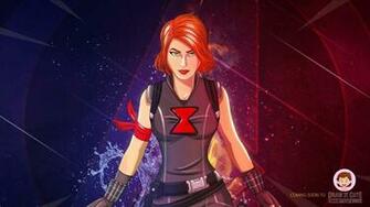 Draw Black Widow Step By Guide With Coloring