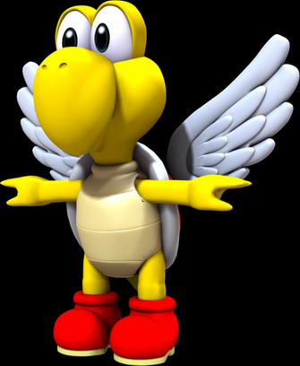 Koopa Troopa Paratroopa Final Model By Luigimariogmod