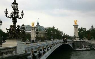 France Paris Pont Alexandre Iii Wallpaper