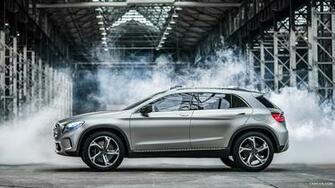 Mercedes Benz Gla Concept Side HD Wallpaper
