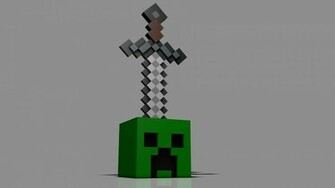 Creeper Minecraft Wallpaper Block Exone