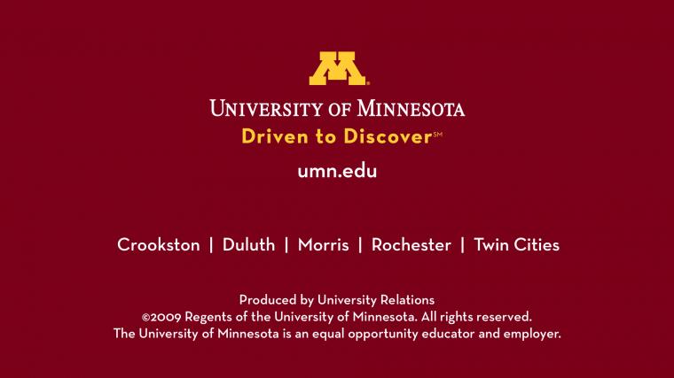 S Our Brand Convey It University Of Minnesota