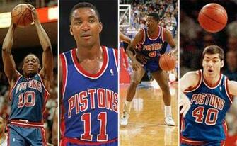 Detroit Pistons Bad Boys Photos Wallpaper