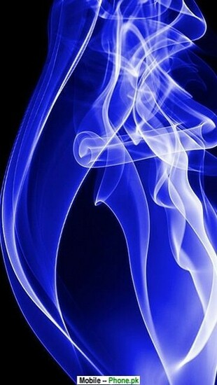 Blue Smoke Wallpaper For Mobile