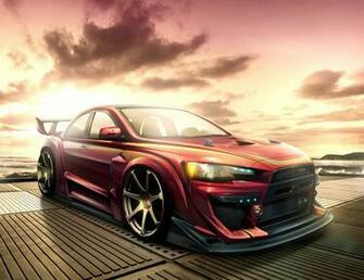 3d Lancer Evo X Wallpaper iPhone Wallpaperlepi