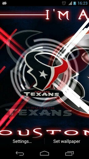 Houston Texans Live Wallpaper Screenshot