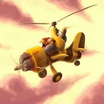 Fun Humor Crazy Pilot Funny iPad iPad2 Wallpaper