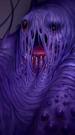 Pokemon Monsters Purple Muk Ball Goo Wallpaper
